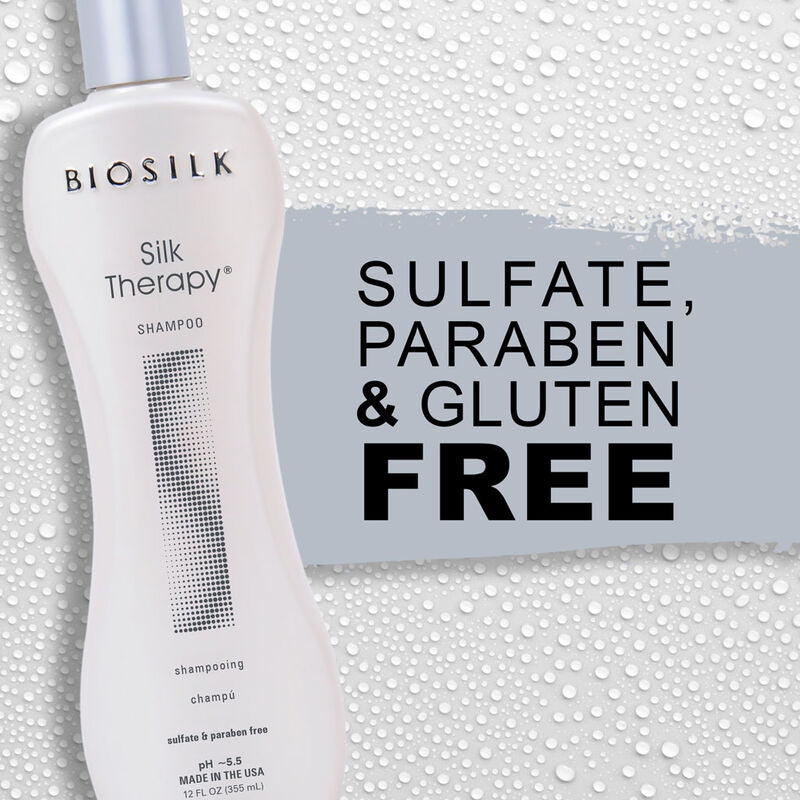 SILK THERAPY SHAMPOO 12 Oz. 355 Ml