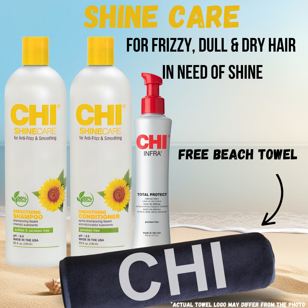 CHI SHINE CARE + FREE BEACH TOWEL