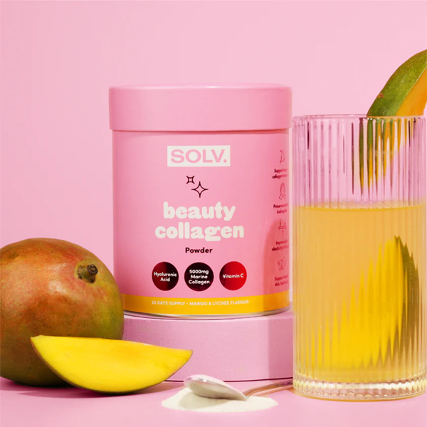 SOLV. - Collagen Powder- Mango & Lychee 188g