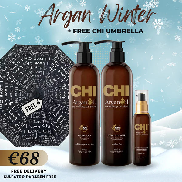Argan Oil Winter Trio + Free Umbrella