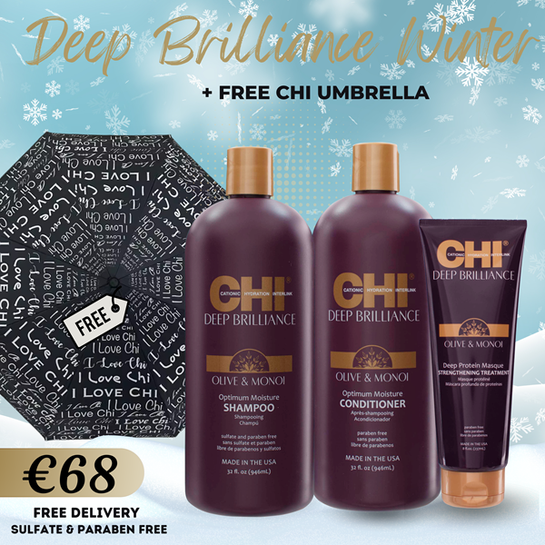 CHI Deep Brilliance Winter Trio + Umbrella