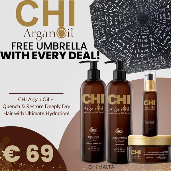 Argan 4 Products + Free Umbrella