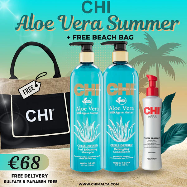 CHI Aloe Vera + CHI Bag