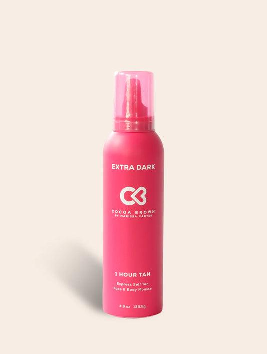 COCOA BROWN 1 HOUR TAN - SELF TAN MOUSSE IN EXTRA DARK
