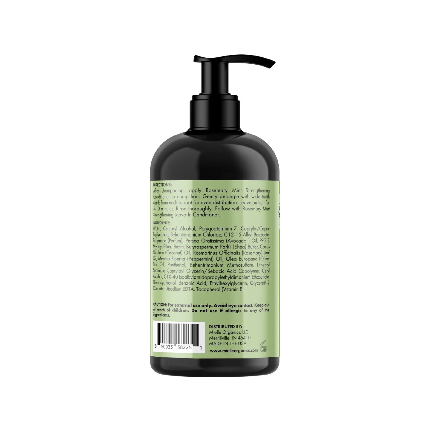 MIELLE Organics Rosemary Mint Strengthening Conditioner 355ml