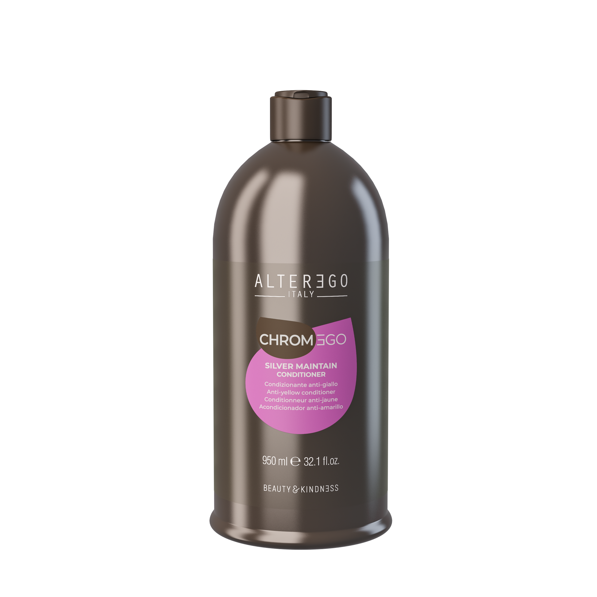 SILVER MAINTAIN CONDITIONER 950ML- CHROM-EGO image 0