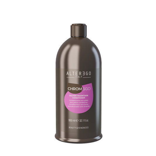 SILVER MAINTAIN CONDITIONER 950ML- CHROM-EGO image 0