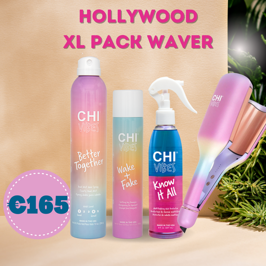 CHI VIBES HOLLYWOOD PACK - WAVER + 3 VIBES PRODUCTS image 0