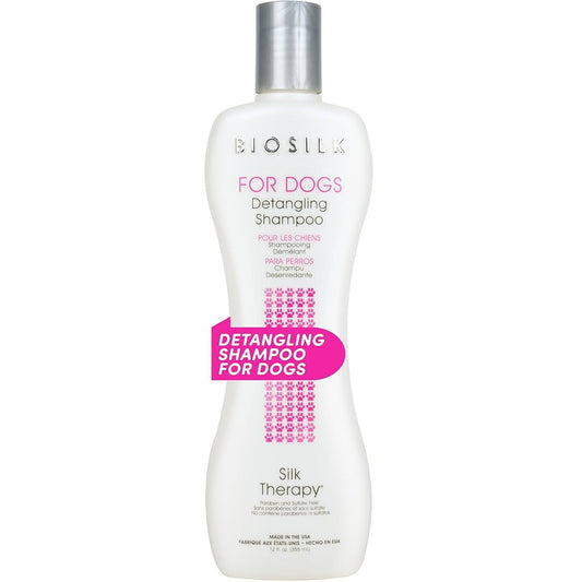 BIO SILK PETS DETANGLING SHAMPOO 355ML
