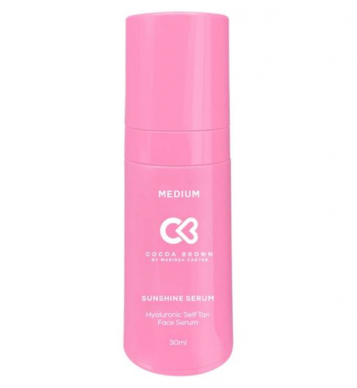COCOA BROWN SUNSHINE SERUM HYALOURONIC SELF TAN FACE SERUM MEDIUM image 0