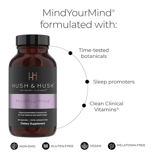Hush & Hush- Mind your Mind- 60 Capsules