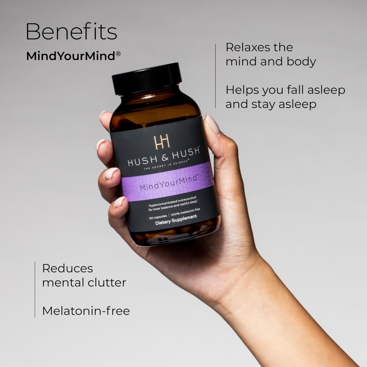 Hush & Hush- Mind your Mind- 60 Capsules