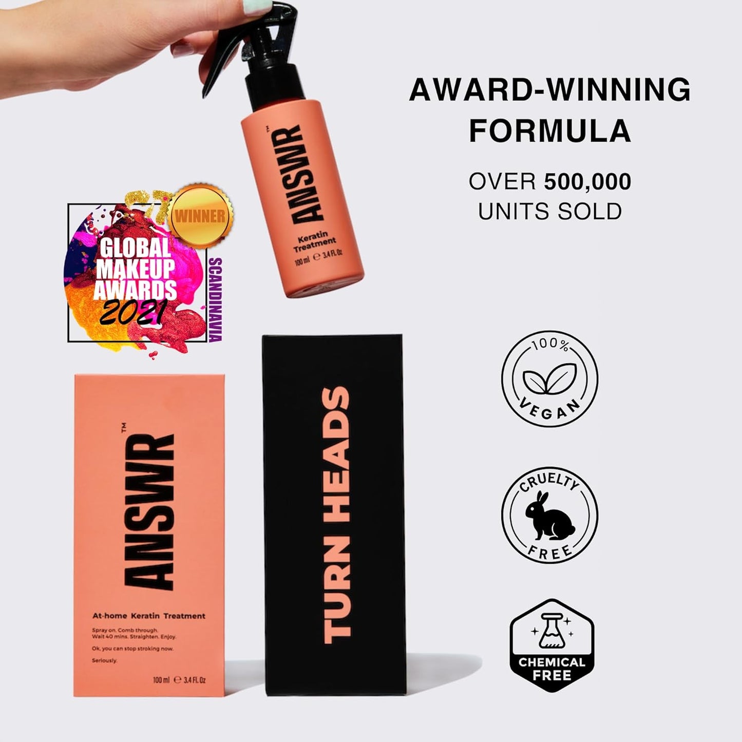 ANSWR At-Home Keratin Treatment Kit