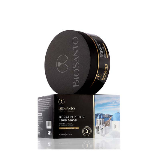 01-BIOSANTO  KERATIN REPAIR HAIR MASK 200ml image 0