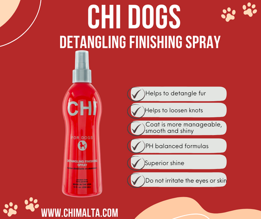 CHI PETS DOGS DETANGLING FINISHING 296ML image 0