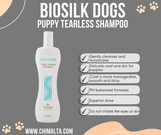 BIO SILK PETS PUPPY TEARLESS SHAMPOO 355ML image 0