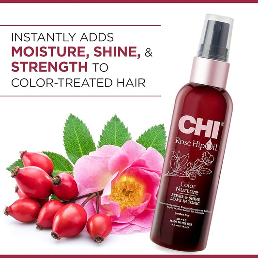 ROSEHIP OIL REPAIR & SHINE 4 Oz. 118 Ml