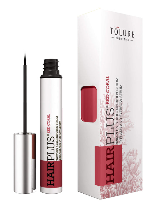 01-Tolure Hairplus Red Coral ® 3ml - Lashes & Eyebrow Serum image 0