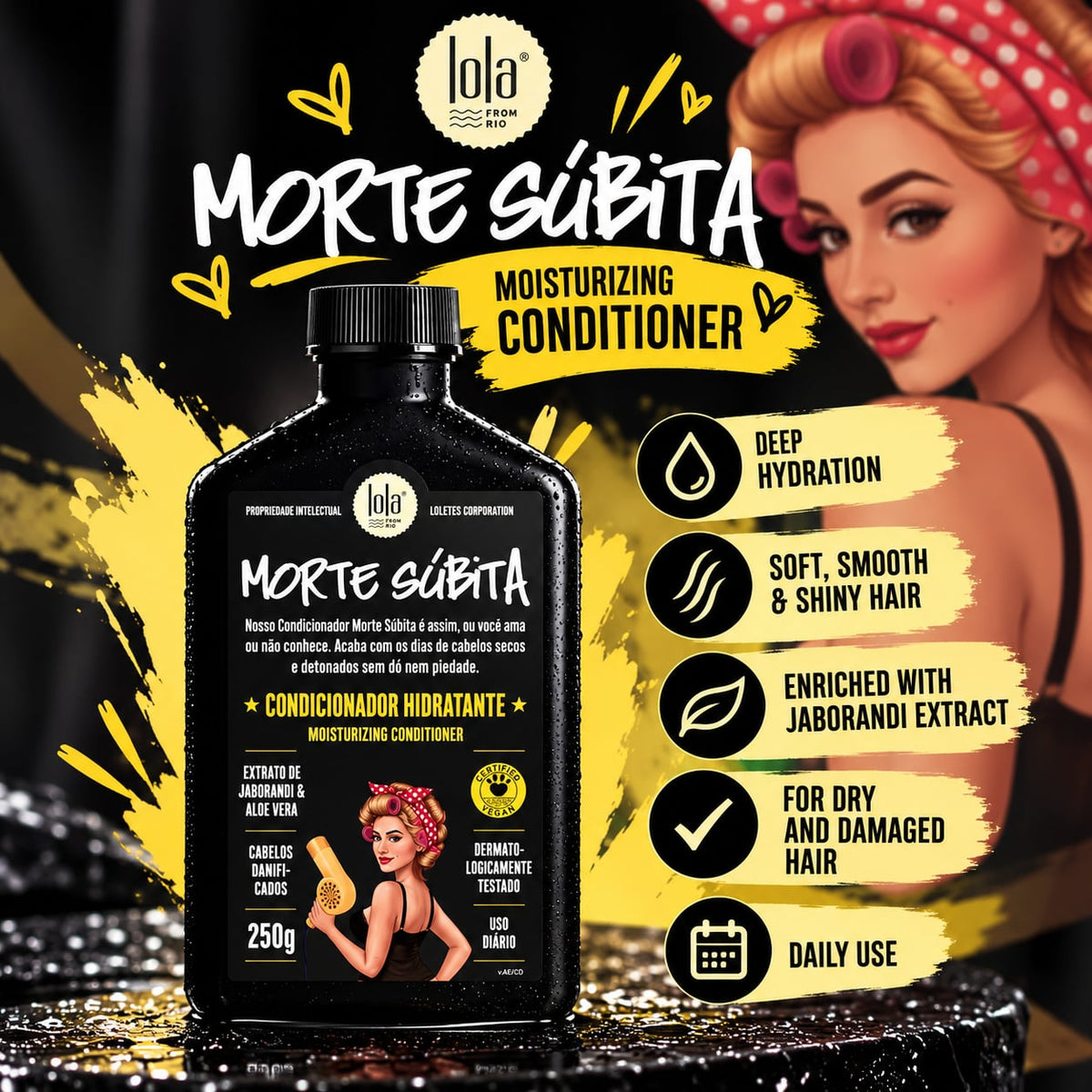 BRAZIL Lola Cosmetics Morte Súbita Moisturizing Conditioner – 250g