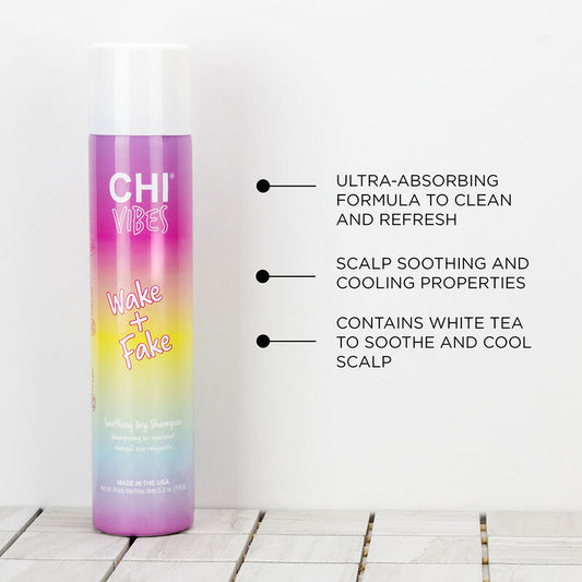 CHI VIBES WAKE + FAKE DRY SHAMPOO 5.3 OZ