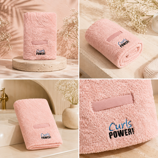 PROHAIR+ Microfiber Towel for Curly Hair