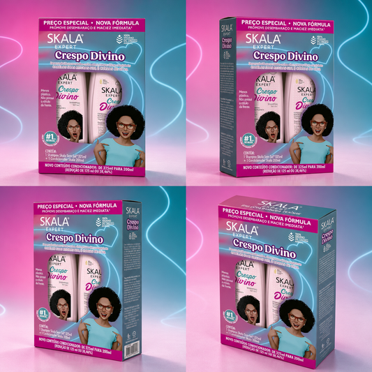 SKALA Crespo Divino Shampoo 325ml & Conditioner 325ml Kit