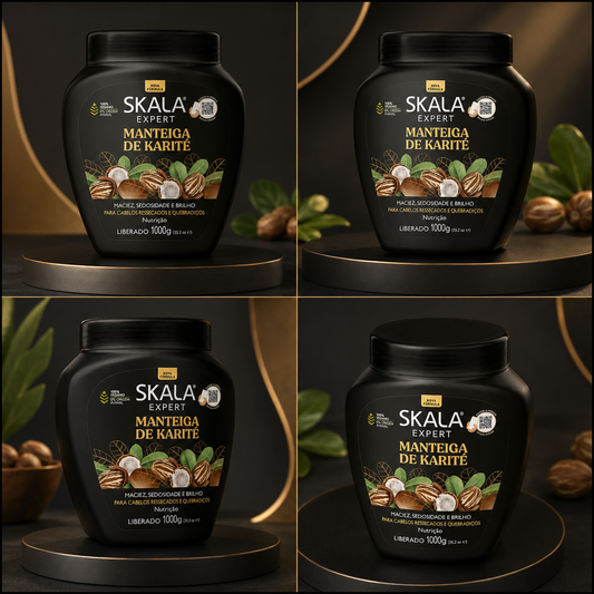 Skala Expert Manteiga de Karité Hair Treatment Cream 1000 g