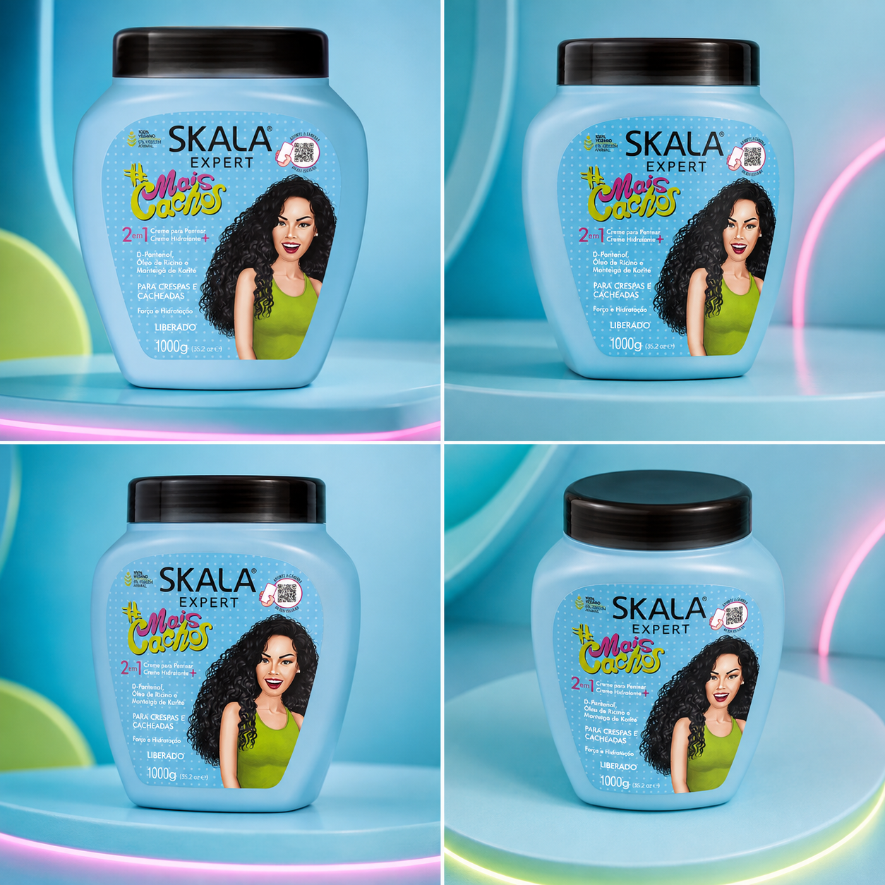 Skala Expert Mais Cachos 2-in-1 Hair Treatment Cream 1000 g