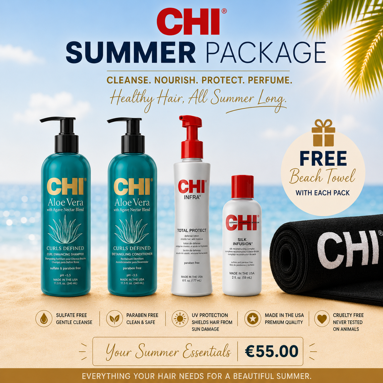 CHI Aloe Vera Summer Package