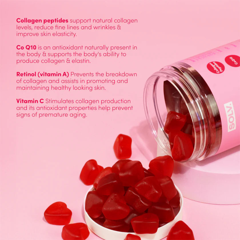 SOLV. - Collagen + Coq10 Gummies x56