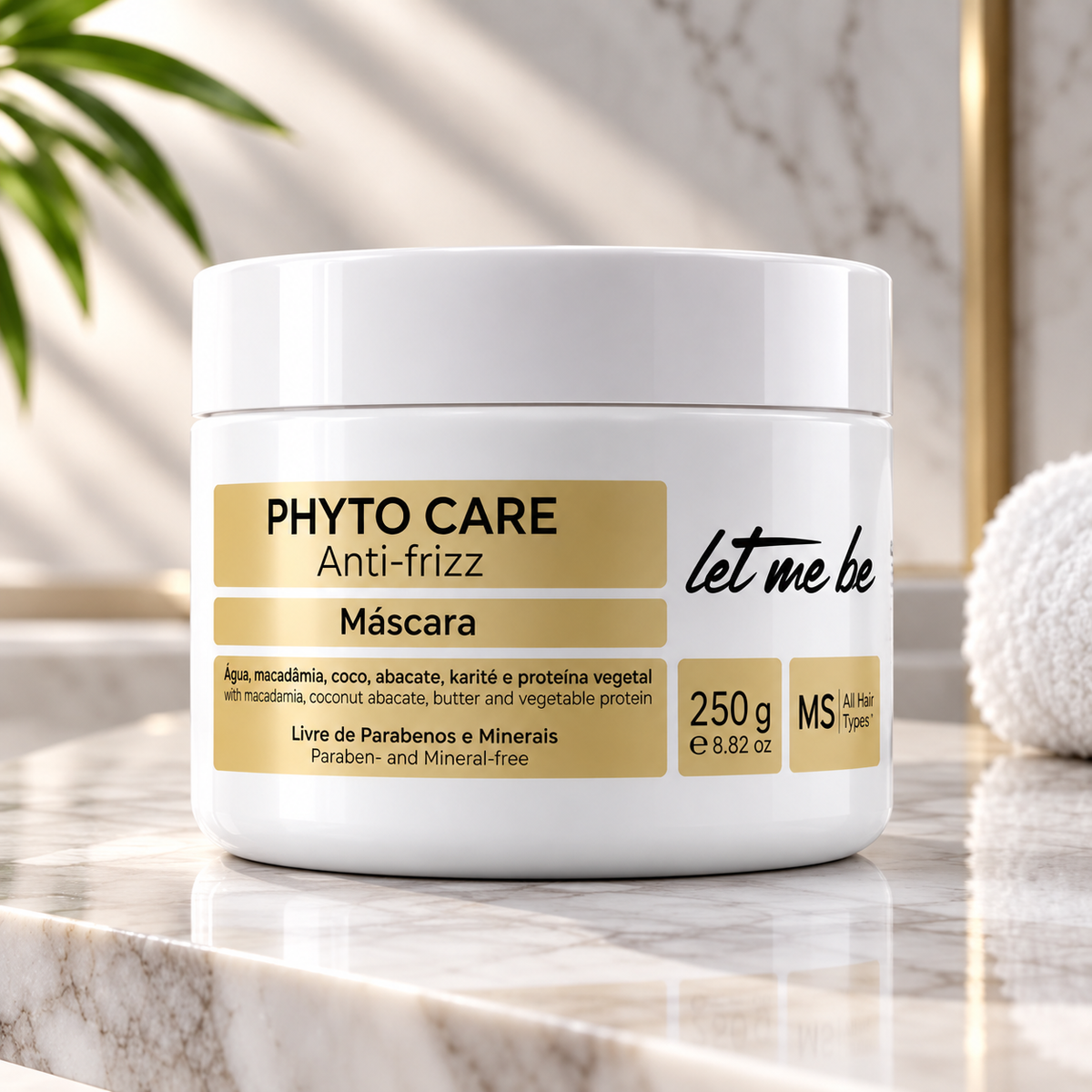Let me be - Phyto Care Anti Frizz Mask 250g