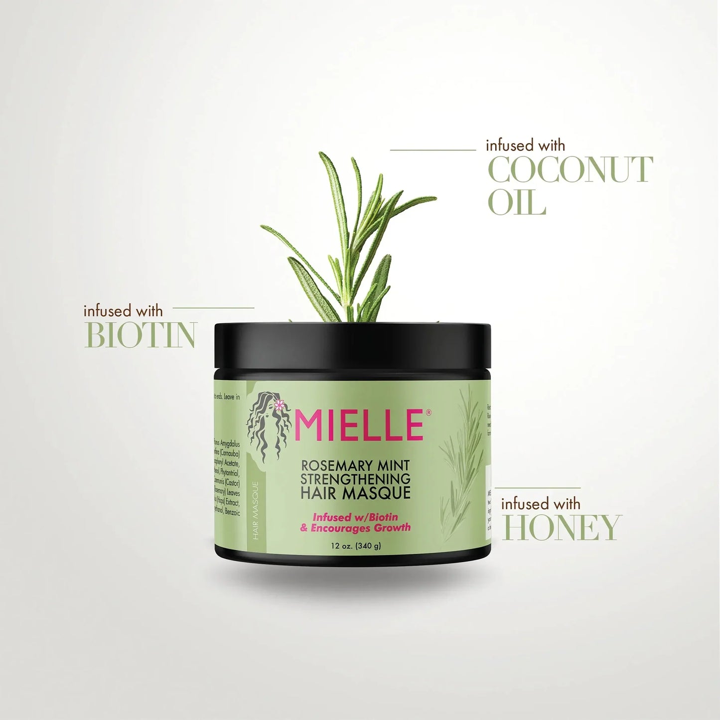 MIELLE Rosemary Masque 340g