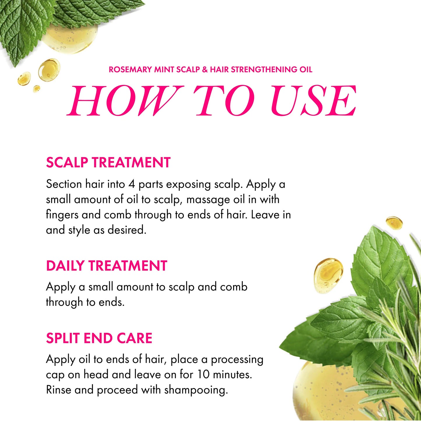 MIELLE Rosemary Oil 59ml