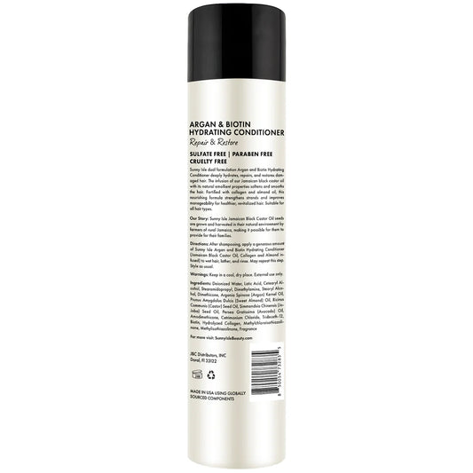 Sunny Isle Argan & Biotin Hydrating Conditioner 10.1oz