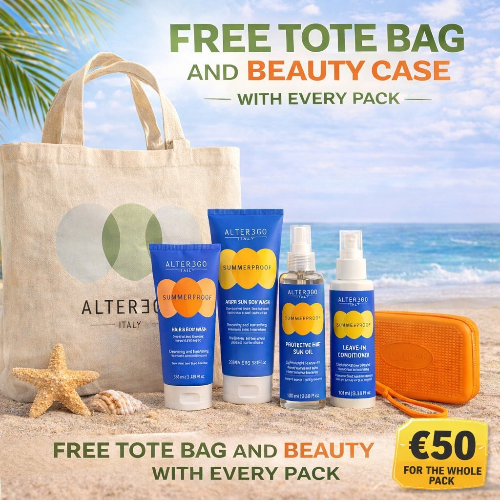 Alterego Summer Pack - Tote bag + Beauty Case