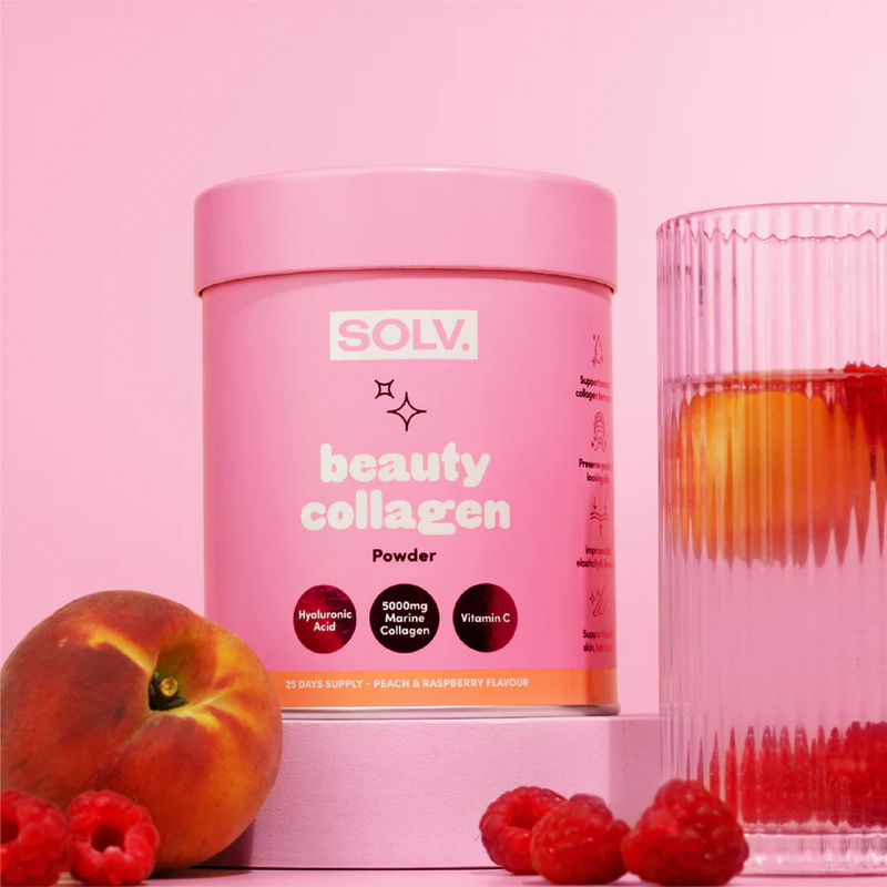 SOLV. Collagen Peach & Raspberry 188g image 1