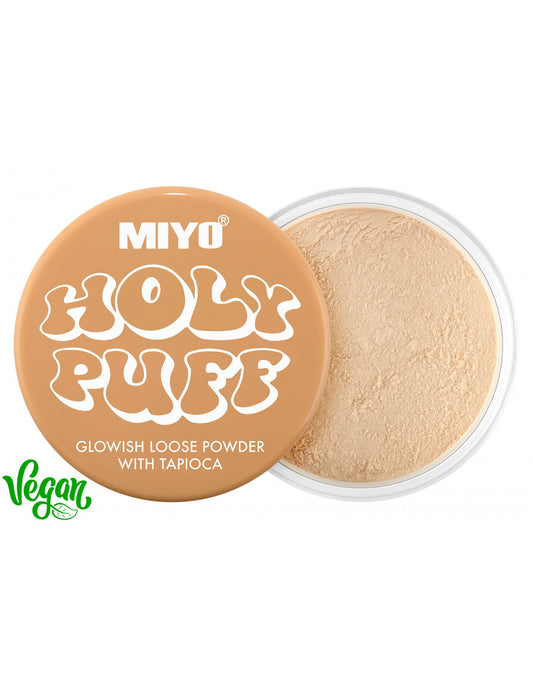 MIYO Glowish Loose Powder with Tapioca (Holly Puff) image 0