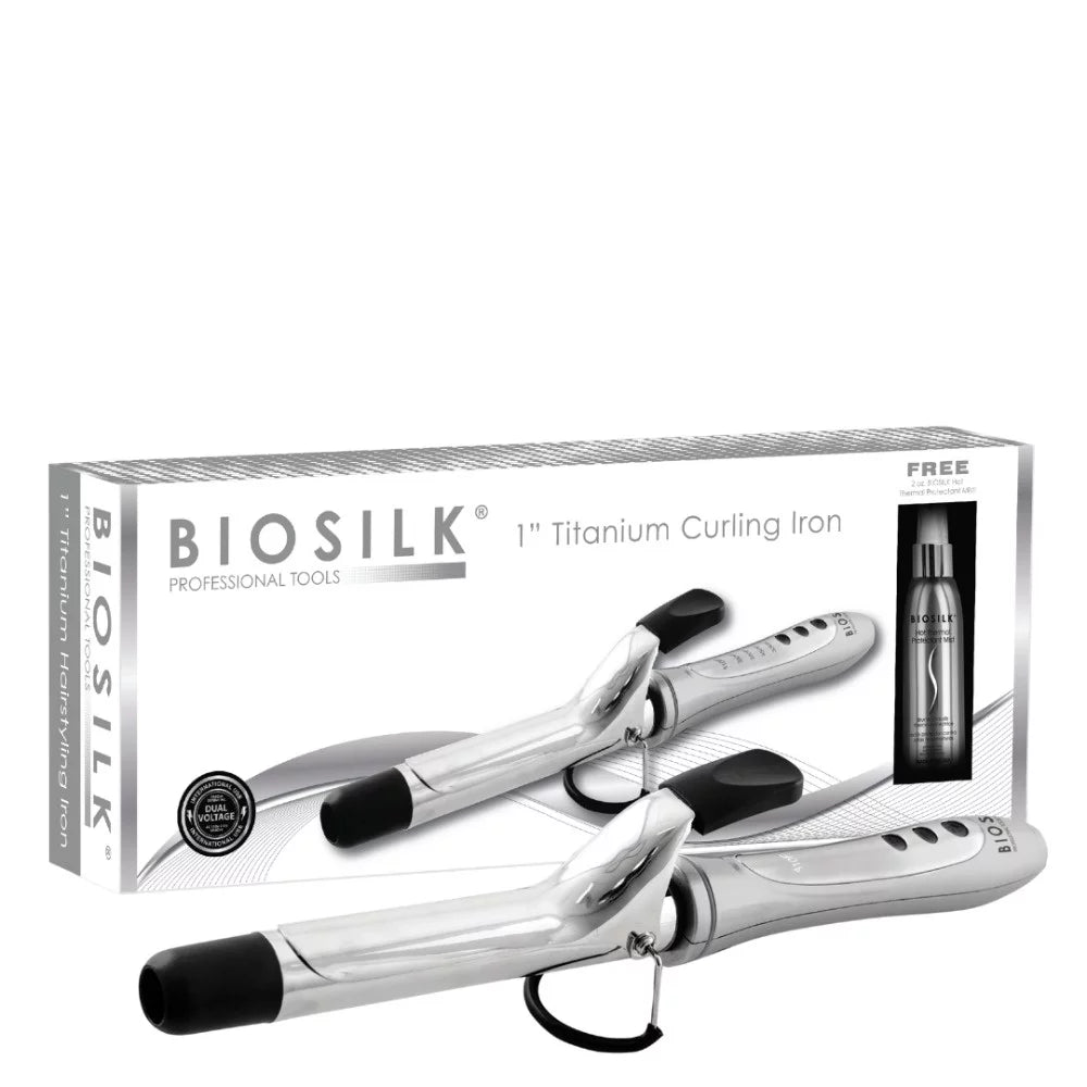 Biosilk Titanium Curling Iron 1 1/2"