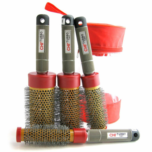 TURBO CERAMIC NYLON ROUND BRUSH STYLIST PACK 2 image 0