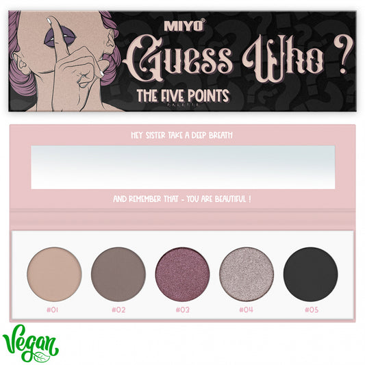 MIYO  04-5 Point Palette eyeshadows GUESS WHO? image 0
