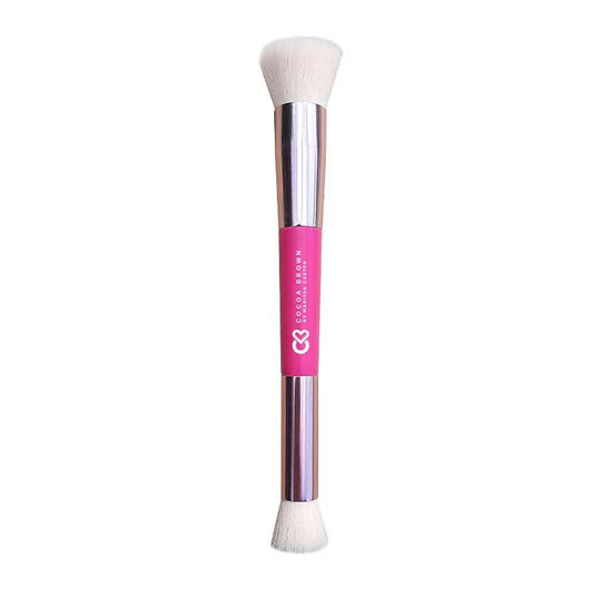 COCOA BROWN DOUBLE ENDED BRUSH image 0