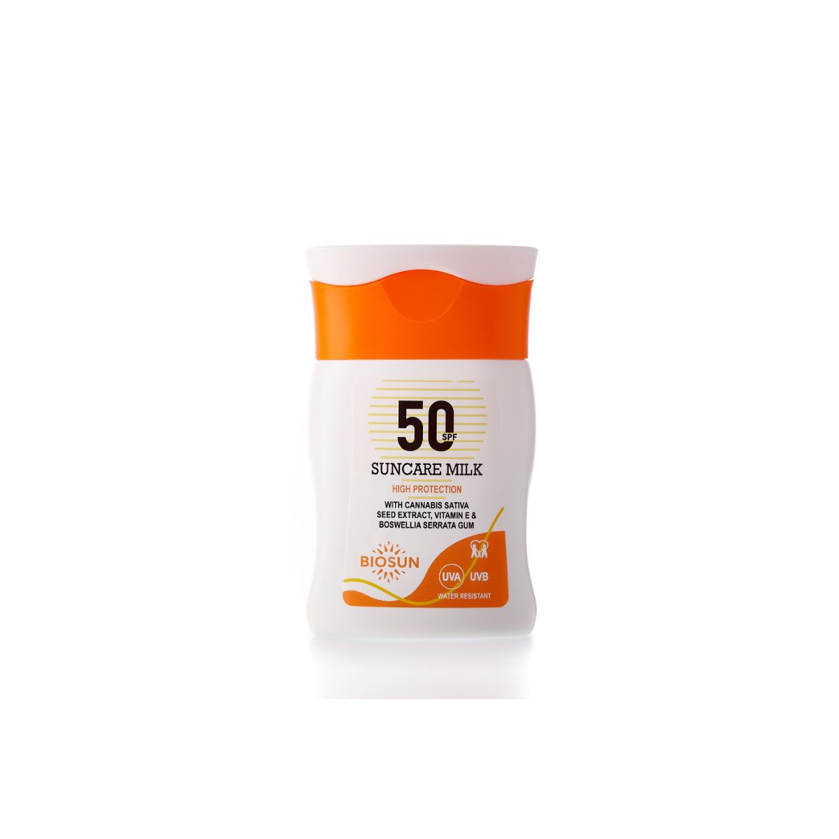 04-BIOSANTO SUNCARE MILK FACE & BODY 50 SPF – VERY HIGH PROTECTION image 0