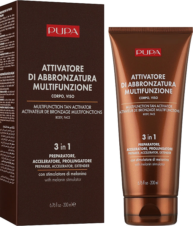PUPA Multifunction Super Tanning Activator 3in1 200 ml image 0