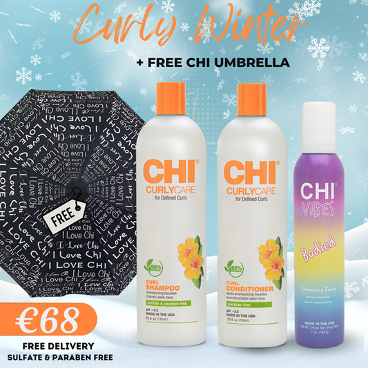 CURLY CARE WINTER TRIO + UMBRELLA image 0