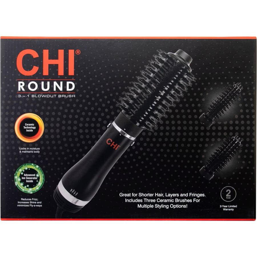 CHI 3 in 1 Round Blowout Brush
