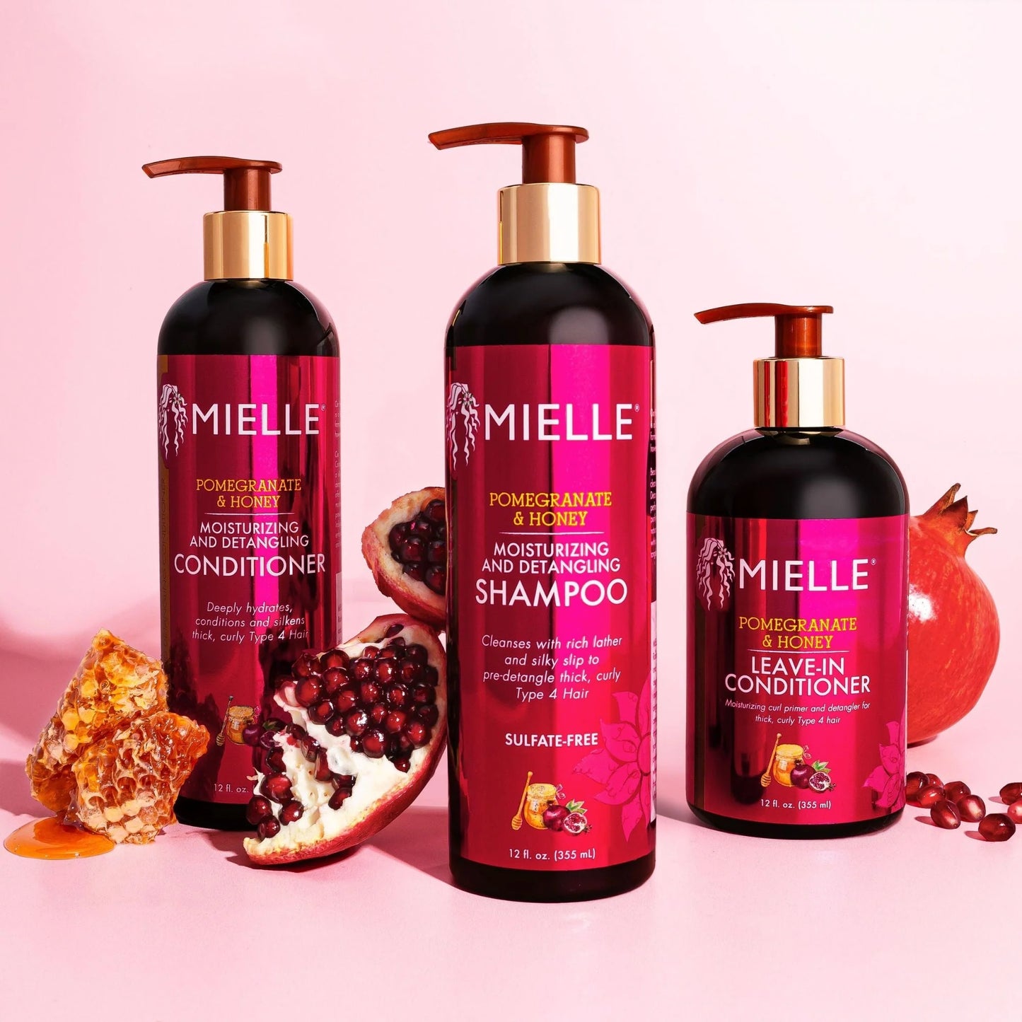 MIELLE  Pom & Honey Leave-In Conditioner 355ml