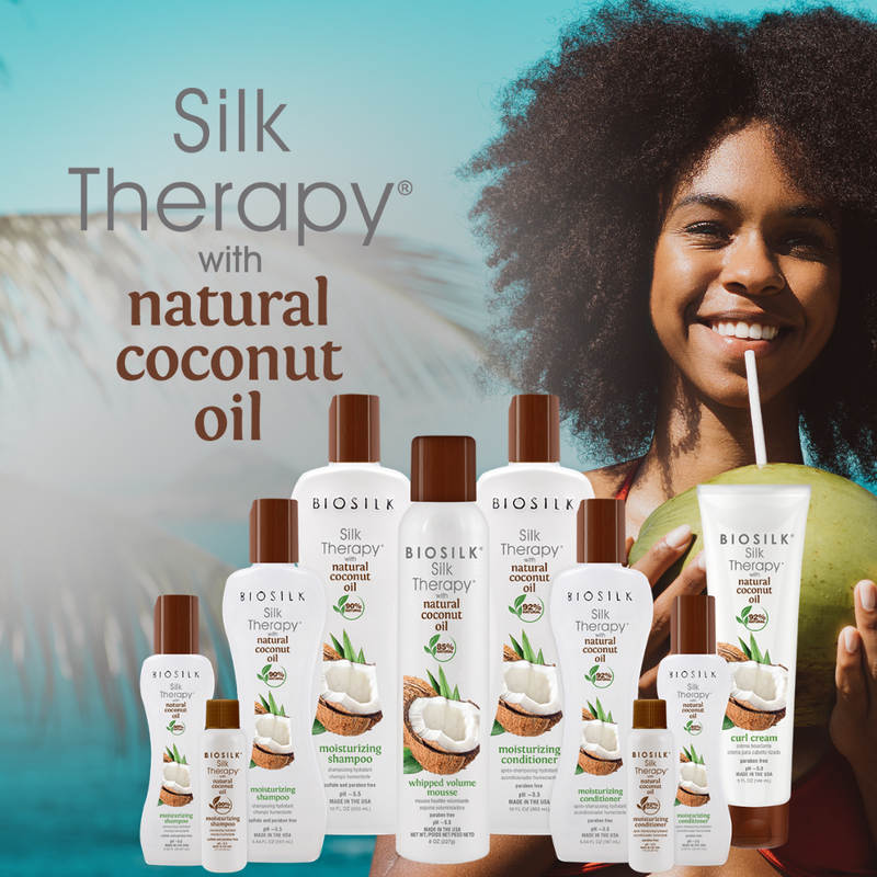 Biosilk Silk Therapy with Natural Coconut Oil