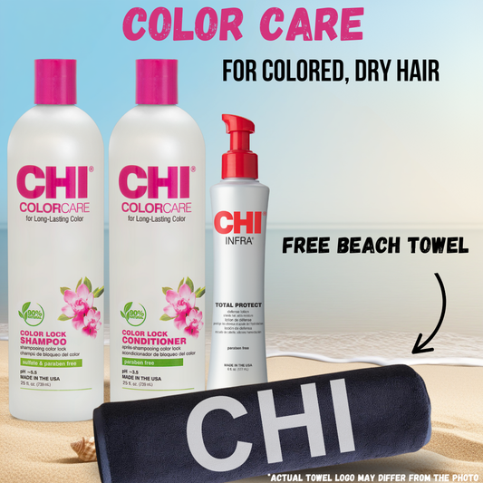 CHI Color Care + Free Beach Towel