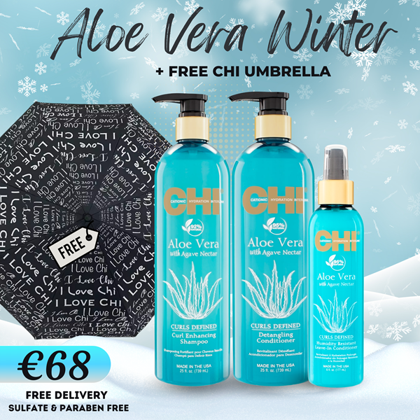 CHI Aloe Vera Winter Trio + Free Umbrella