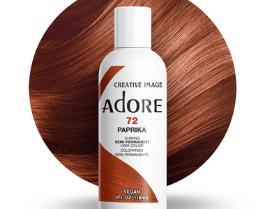 Adore Semi-Permanent Hair Color in the shade 072 Paprika is a vibrant